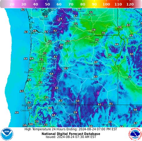 noaa weather for portland oregon